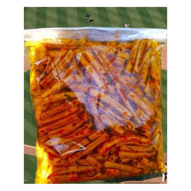 

seblak kerupuk potato extra pedas daun jeruk isi 1kg