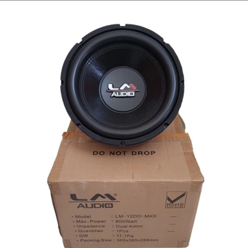 Subwoofer LM Audio 12DD MKII 12 Inch By Lm Audio