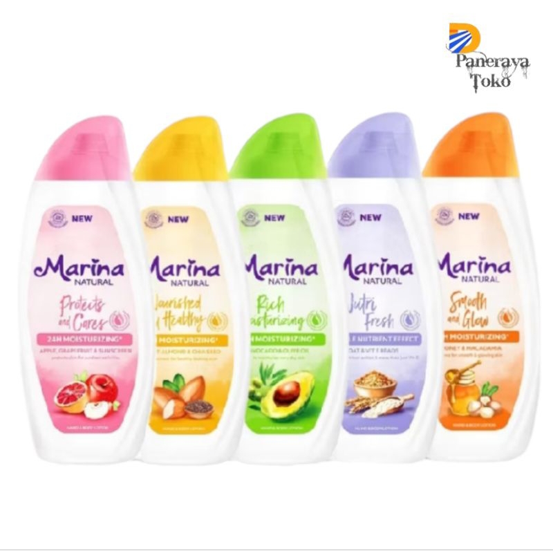 MARINA Natural Hand & Body Lotion 190 ML