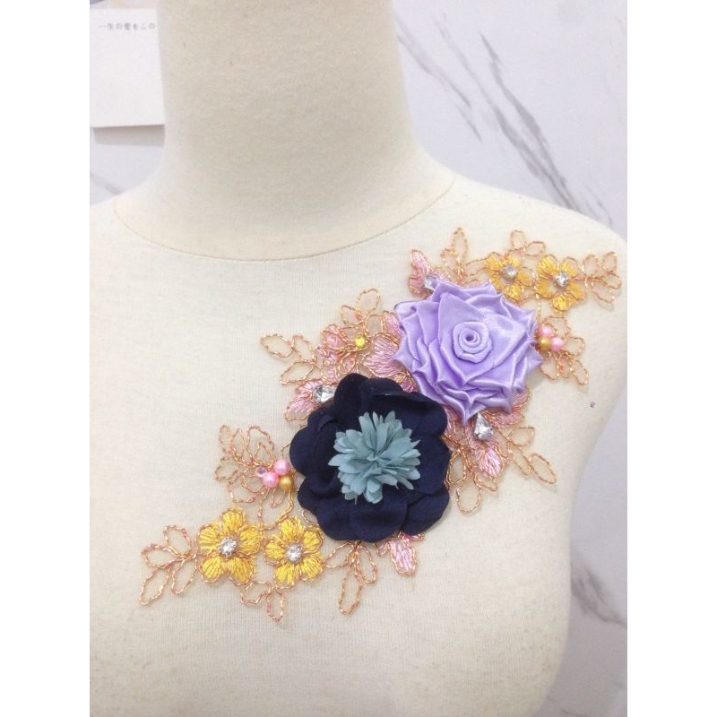 korsase lace hiasan kebaya / hijab bisa dijadikan hiasan pinggang kaftan