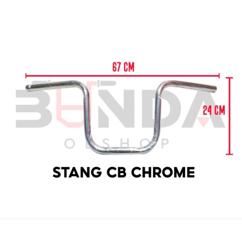 STANG CB  150 R BYSON CHROME