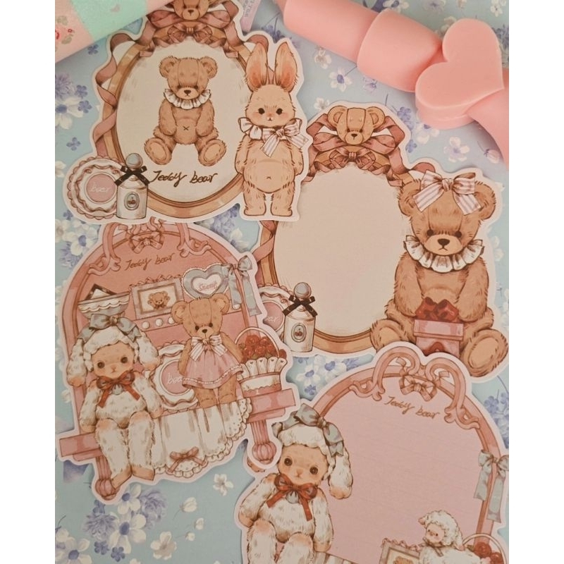 

SHABBY BEAR PARFUME PREMIUM MEMO SET / MEMO UCAPAN ULANG TAHUN / MEMO BIRTHDAY