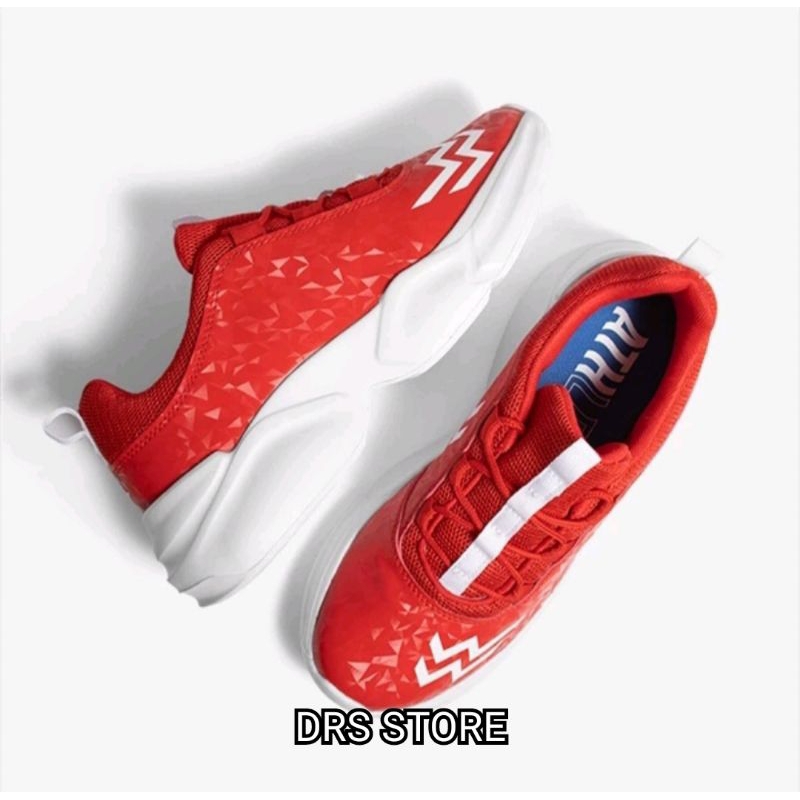 DRS STORE Athletica - Jayson Red White | Shoes Cupsole | Sepatu Basket | Sepatu Olahraga | Sepatu Pr