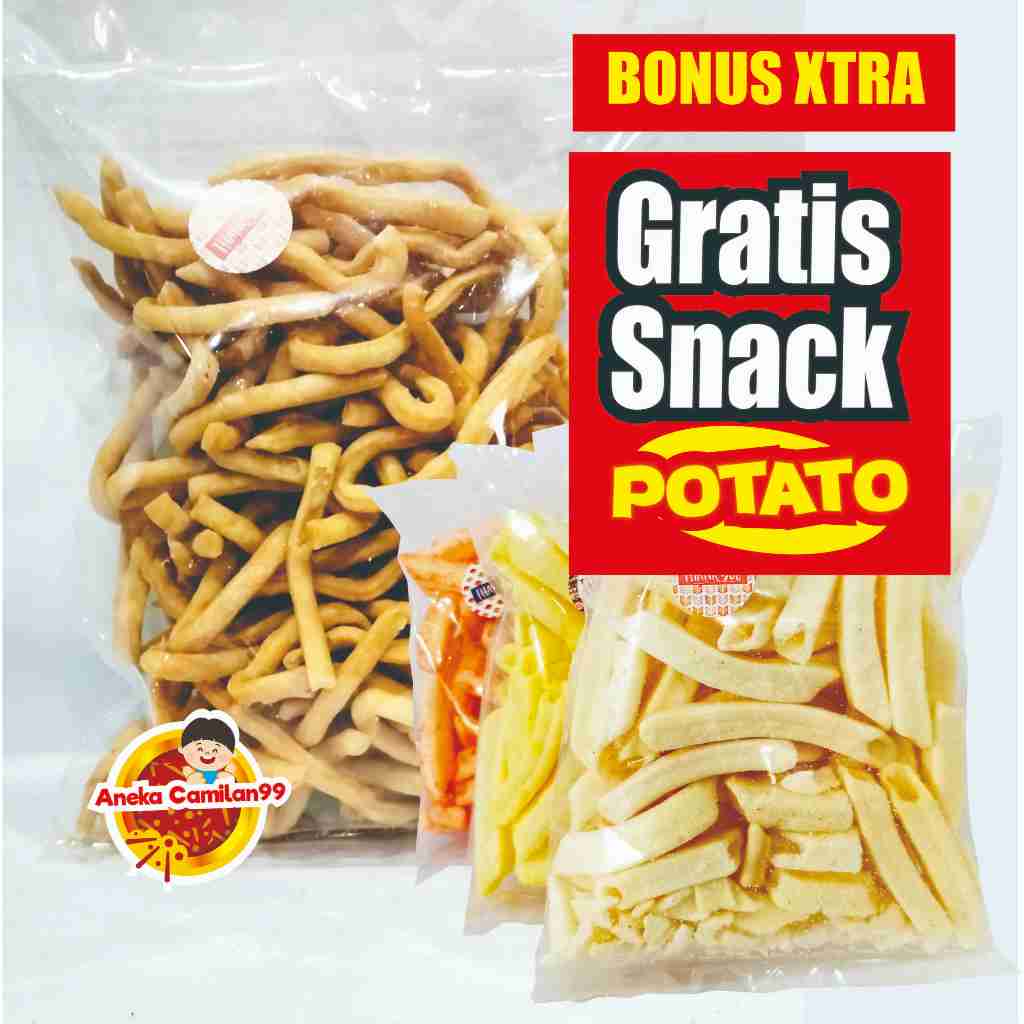 

Snack kiloan stik bawang / snack bawang 250 gram