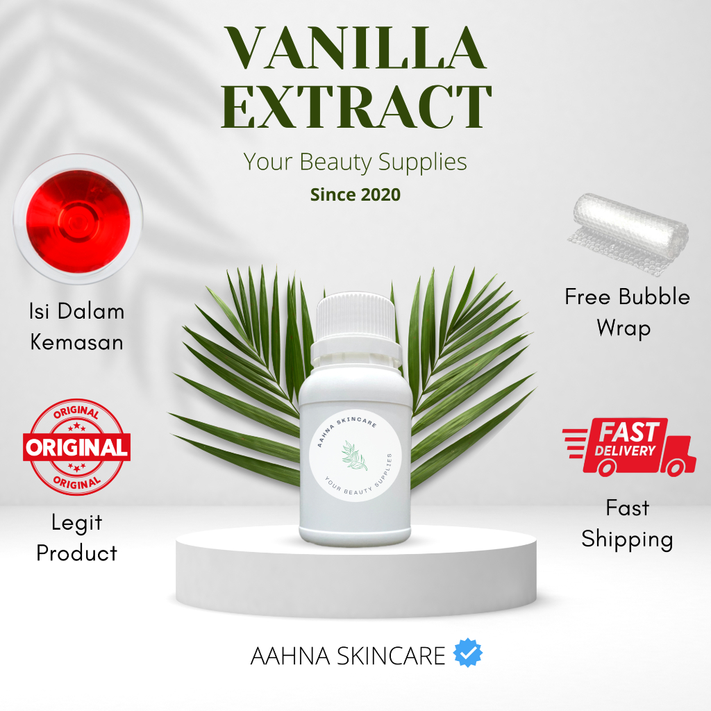 Vanilla Extract Cosmetic Grade Ekstrak Vanila 100 ml