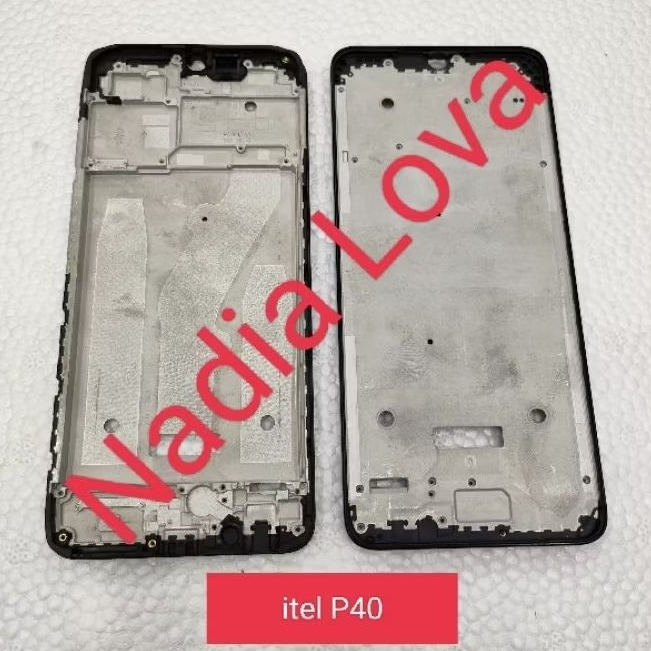 Itel P40 Midel Frame Lcd Tulang Lcd Tatakan Lcd