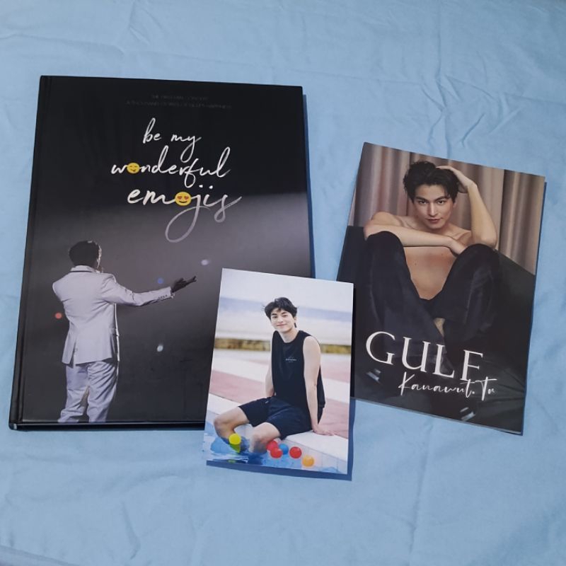 Gulf Kanawut photobook + postcard official birthday concert