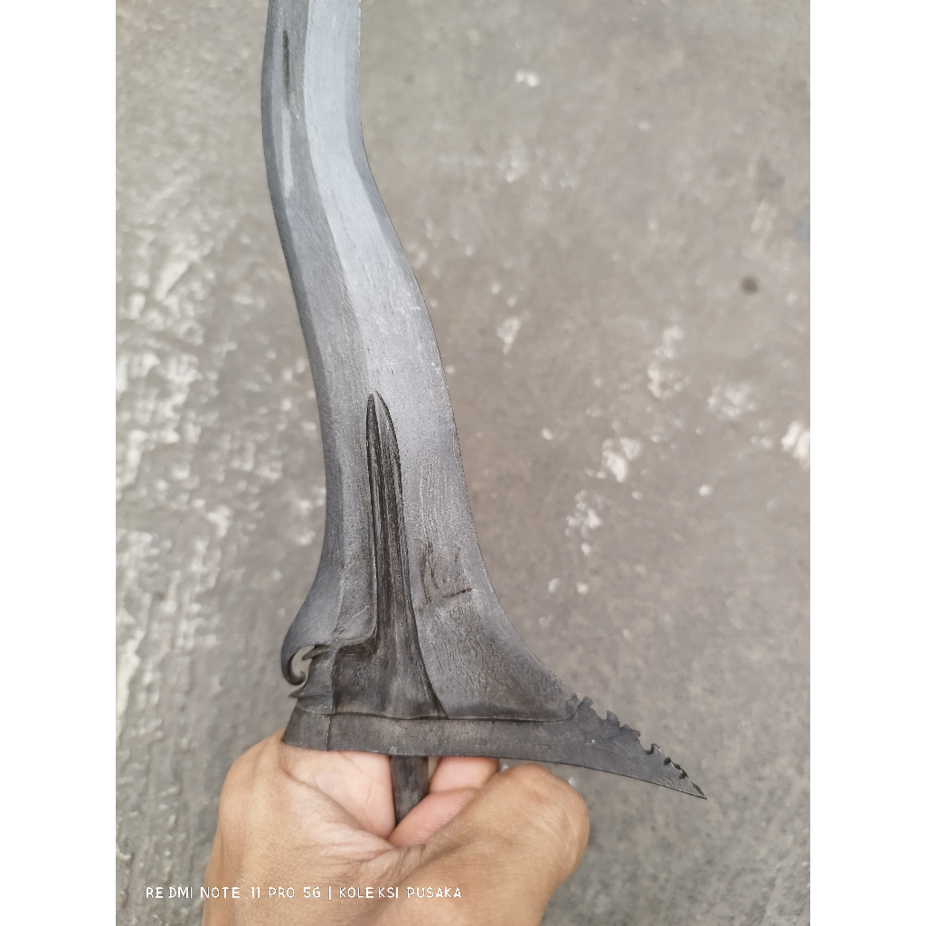 Keris Kamardikan Pandawa Luk 5 pamor Keleng
