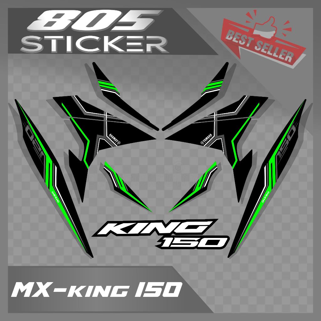 STRIPING MX-KING/STIKER JUPITER MX-KING150/STRIPING MOTOR MX-KING MALAYSIA