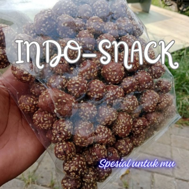 

Kue Ciput Wijen Onde Mini Coklat Gurih Manis180gr