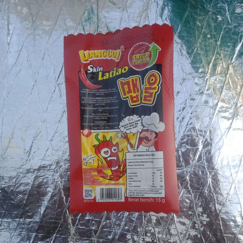 

Latiao camilan pedas nikmat