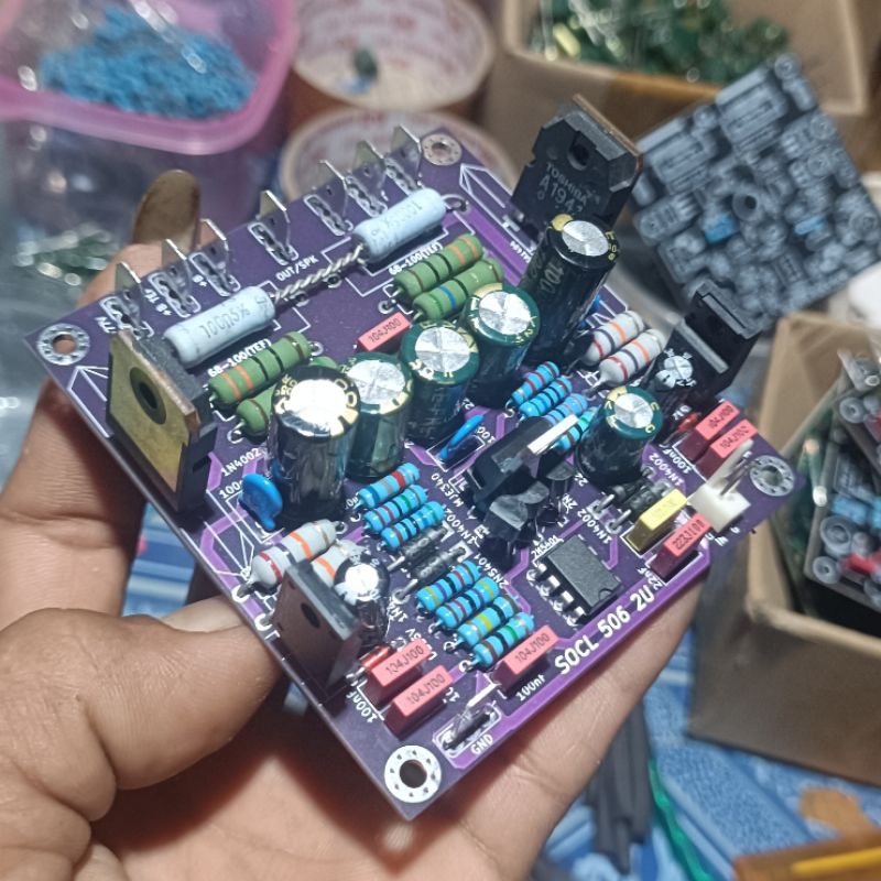 driver super Socl 506 PCB dobel layer tef dan non tef siap pakai