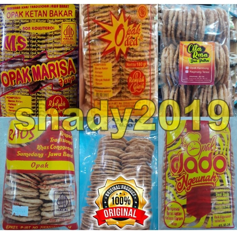 

OPAK KETAN BAKAR Original Berkualitas
