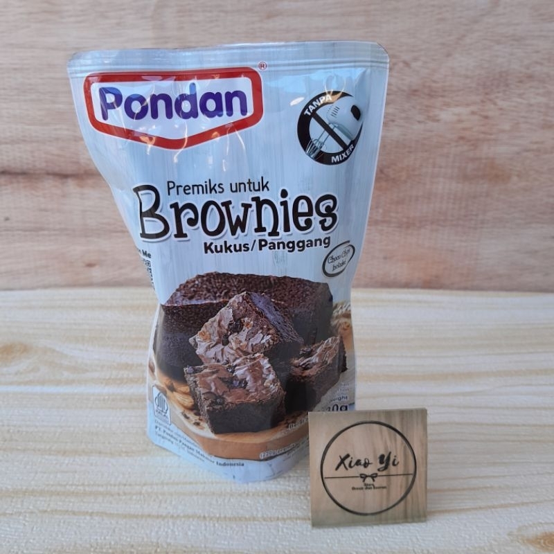 

Pondan Brownies Kukus / Panggang Tanpa Mixer 230 gram