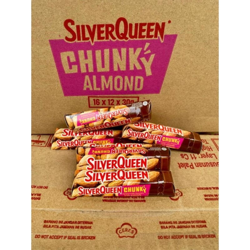 

Silverqueen chunkybar mini 30gr almond