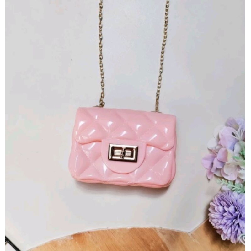 Tas mini wanita/tas selempang jelly