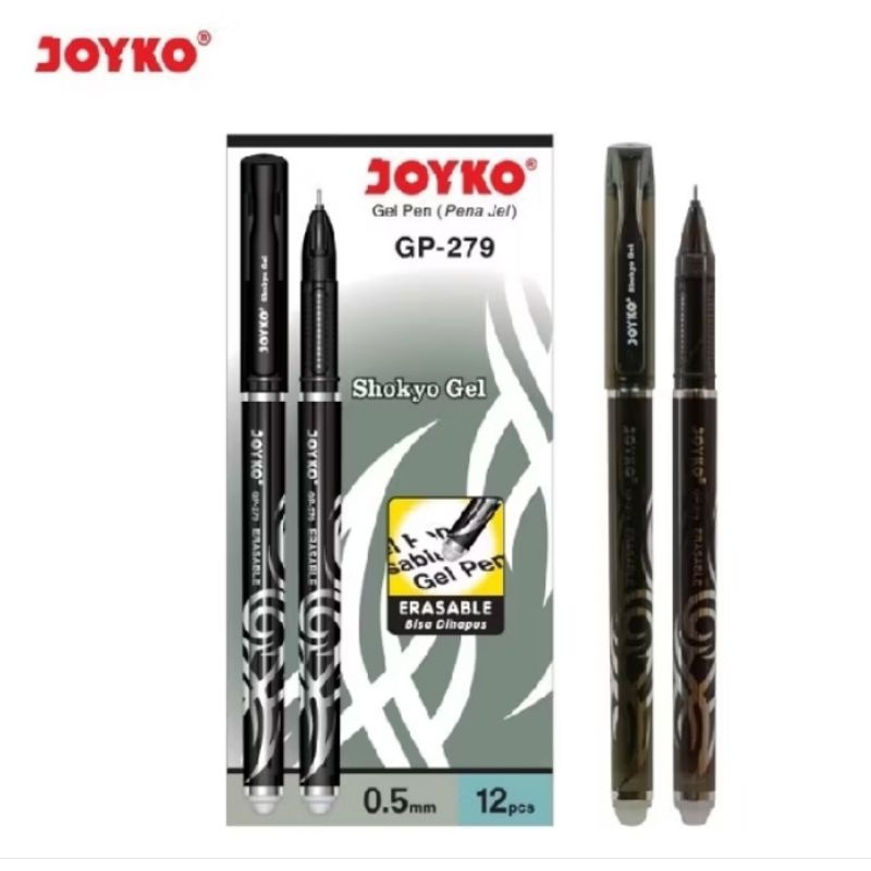 

Bulpen joyko bisa di hapus // Joyko pen tipe 3-GP 279 erasable 0.5 mm Gel