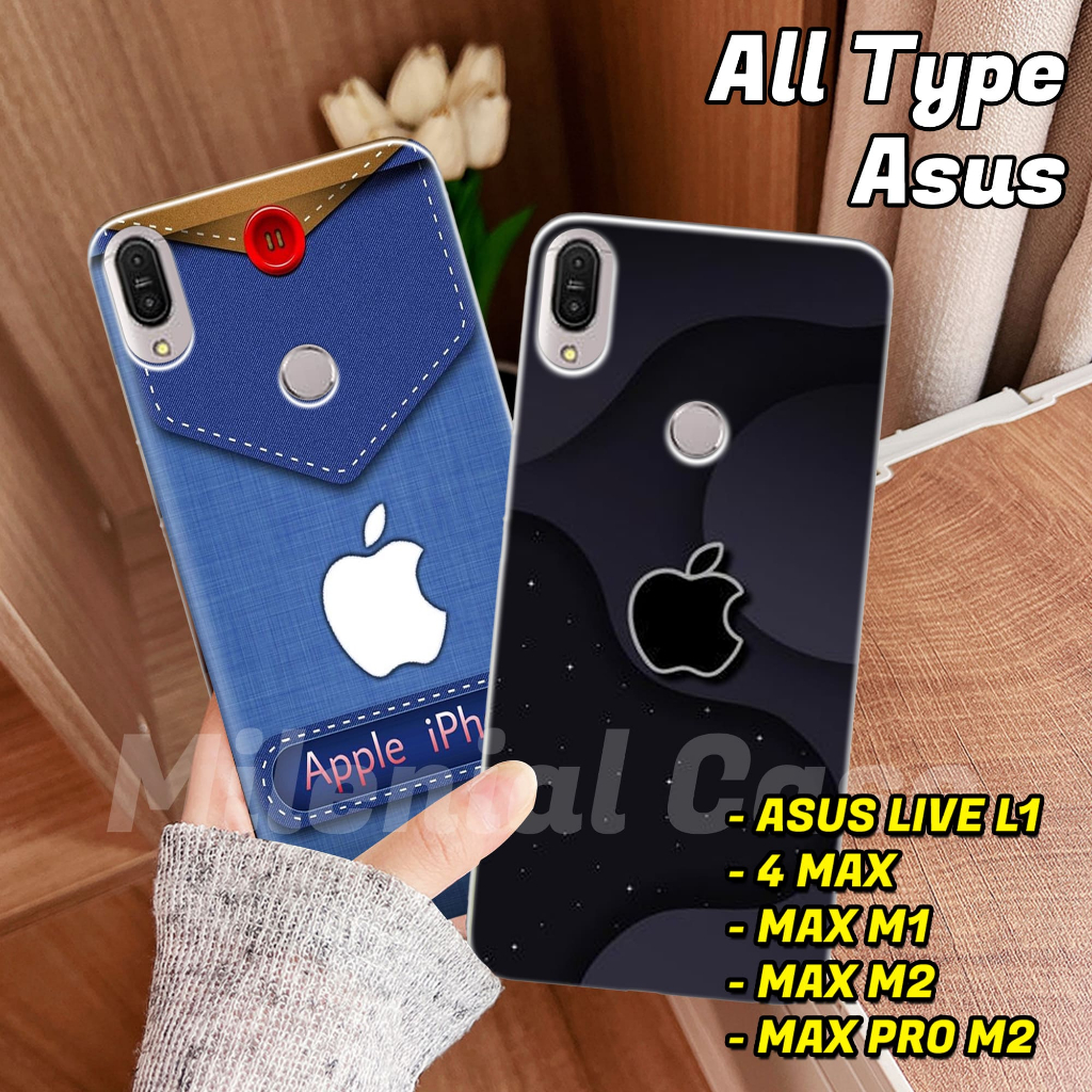 Milenial Case [SCRP-7] Hardcase Asus Live L1,4 Max,Max M1,Max M2,Max Pro M2- Silicone 3d - Full Prin