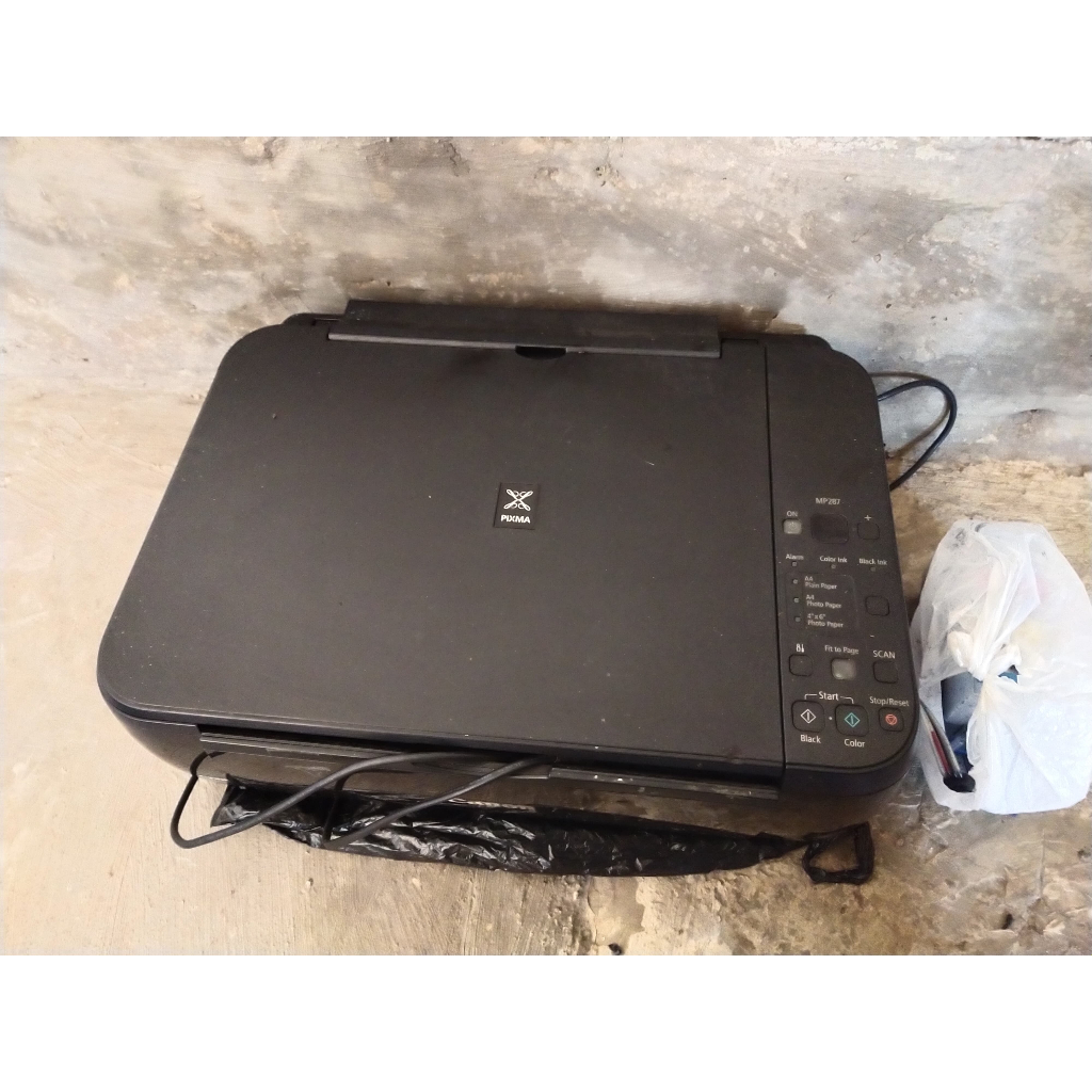 PRINTER CANON PIXMA MP287 BEKAS ORIGINAL CATRIDGE BARU