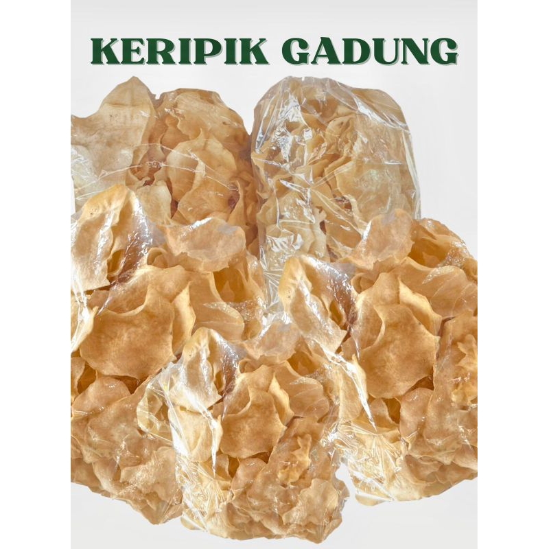 

Kripik Gadung Mentah 250gr