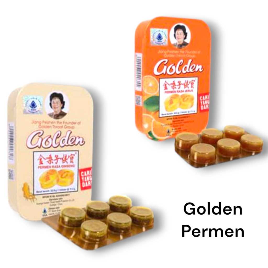 

GOLDEN PERMEN JERUK DAN GINGSENG