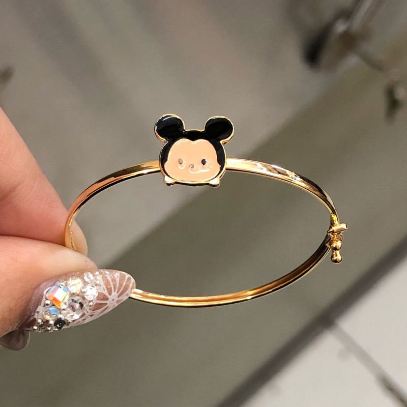 CU G- GELANG ANAK MICKEY UBS TSUM TSUM 1.85GR KADAR 375 DIAMETER 4CM