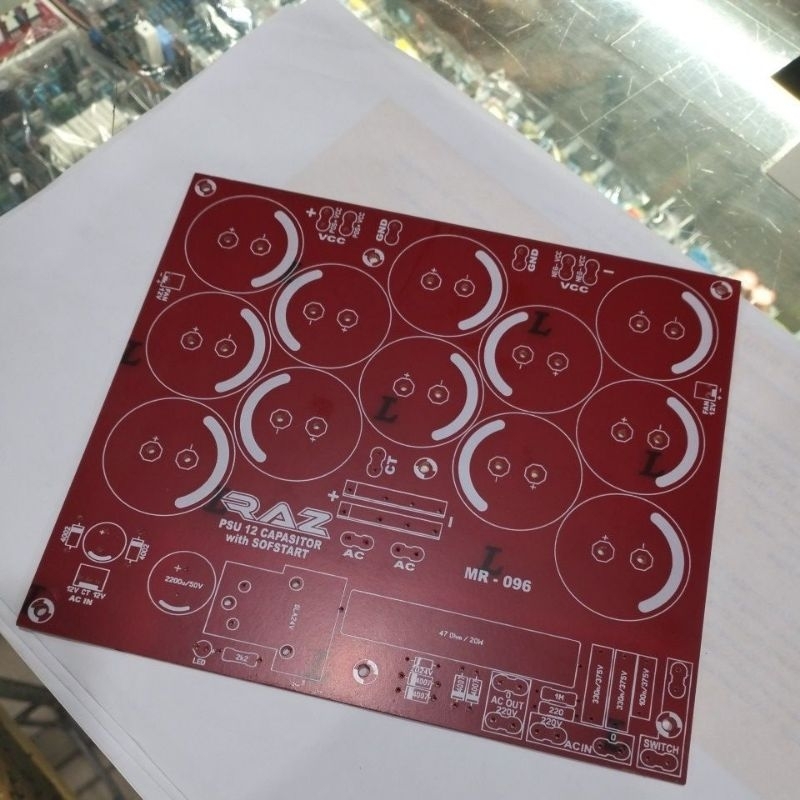 pcb psu/power bank12+sofstart