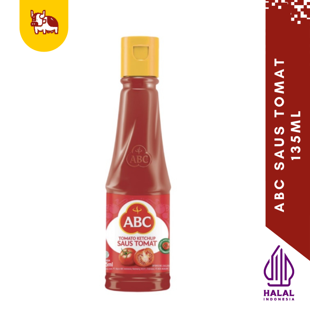 

ABC Saus Tomat 135 ml Tomato Sauce