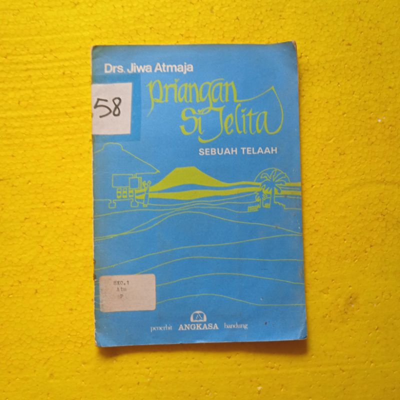 [Angkasa Bandung] Buku Penunjang, Buku Telaah, Buku Bekas Perpustakaan Jadul : Priangan Si Jelita - 