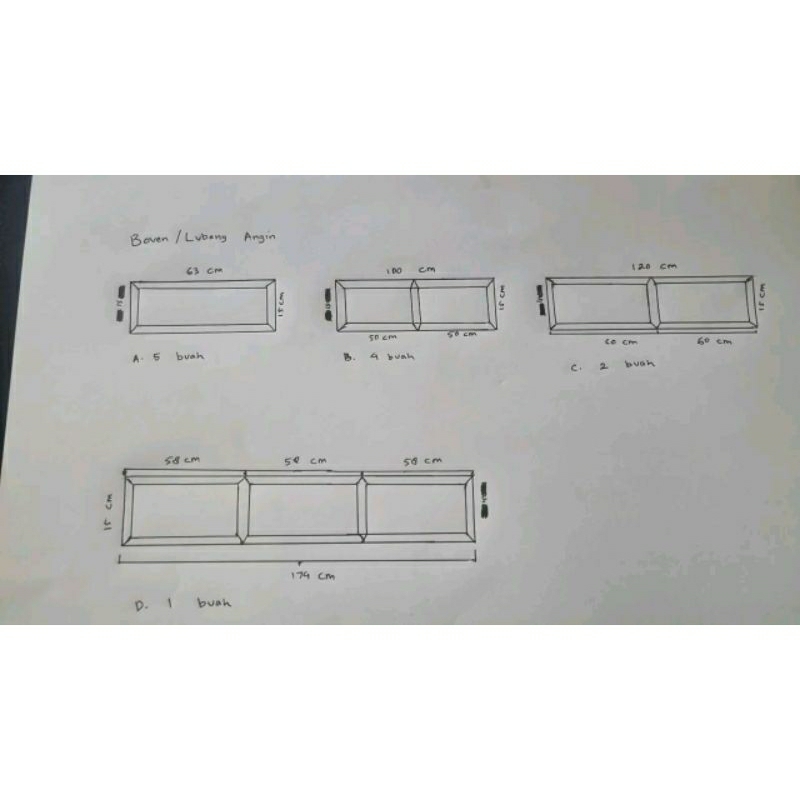 custom loster kayu jati + kassa almunium