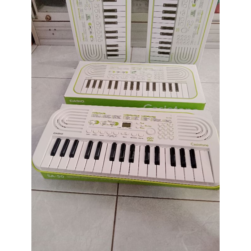 Pianika elektrik drumband/casio sa 50/piano drumband