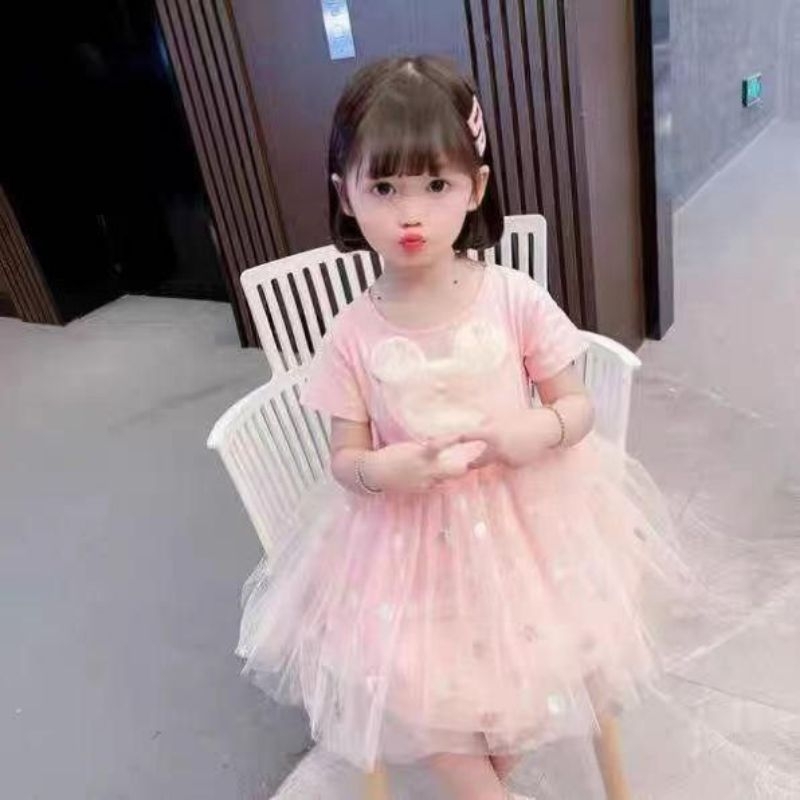 DRESS TUTU IMPORT ANAK PEREMPUAN USIA BABY - 5 TAHUN