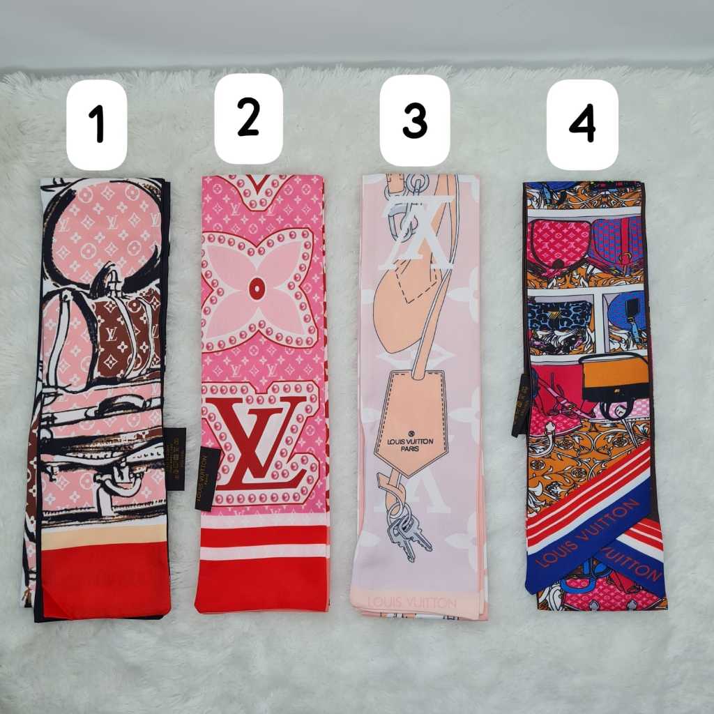 Twilly bandou / scarf / pita lilit tas/twilly tas/scarf/TWILLY UNTUK LILIT HANDLE TAS