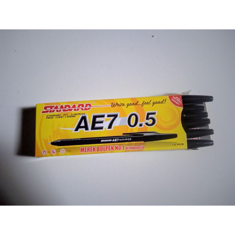 

Pulpen Standar Warna Hitam Merek Indonesia√