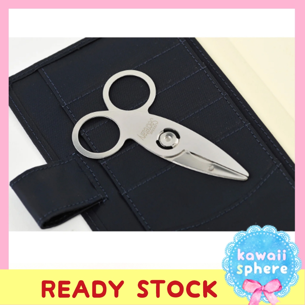 

ARS Corporation Mini-Scissors: Pocket Secretary | Pocket Scissors | Gunting Kecil portable | Ready Stock Handcarry Japan Aksesoris Hobonichi