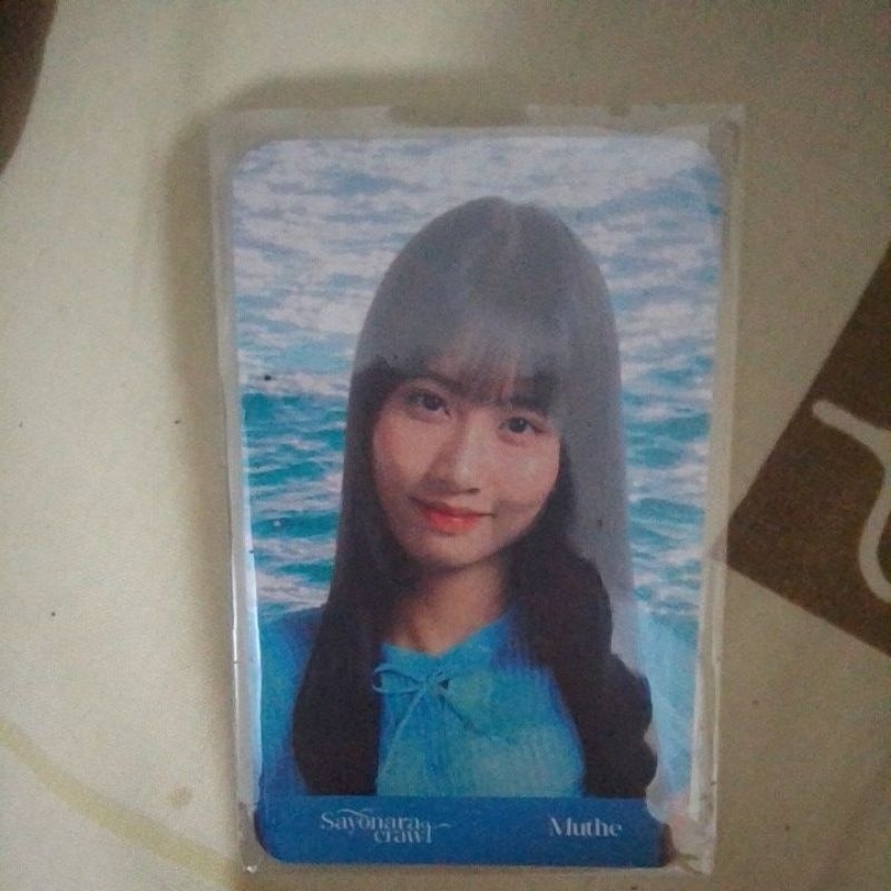 photocard sayonara crawl muthe JKT48