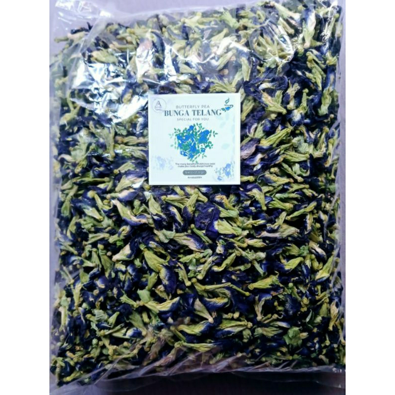 

Bunga Telang Kering 500gr Butterfly Pea 500 gram