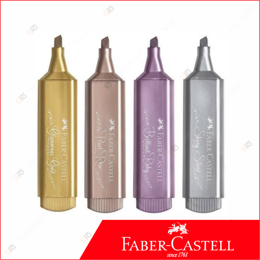 

Textliner Metallic Faber Castell 46