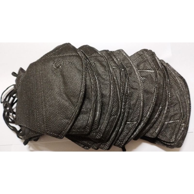 Masker C.Care Duckbill hitam isi 20