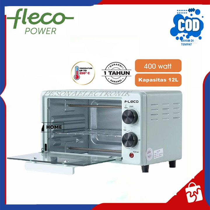 PROMO FLECO 905 Oven Listrik Low watt - Hitam