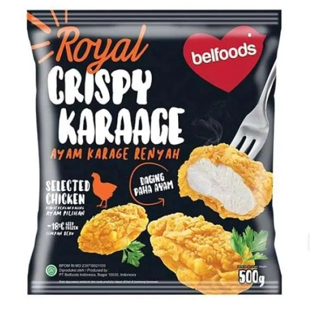 

Royal Crispy Karaage BELFOODS 500gr