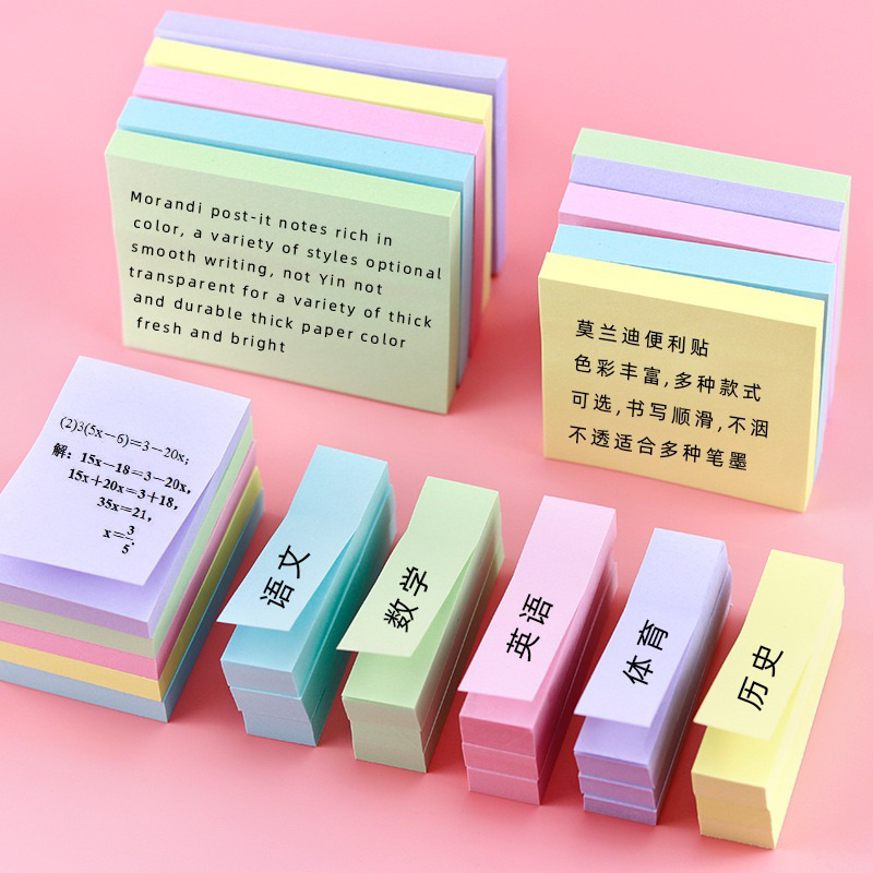 

1090S Delunashop N-02 Sticky notes blue funny bear Memo tempel lucu sticky note