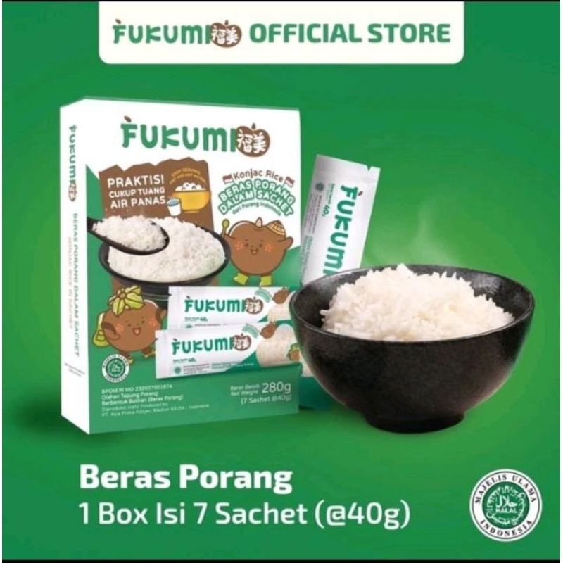 

FUKUMI KONJAC RICE PORANG 280gr