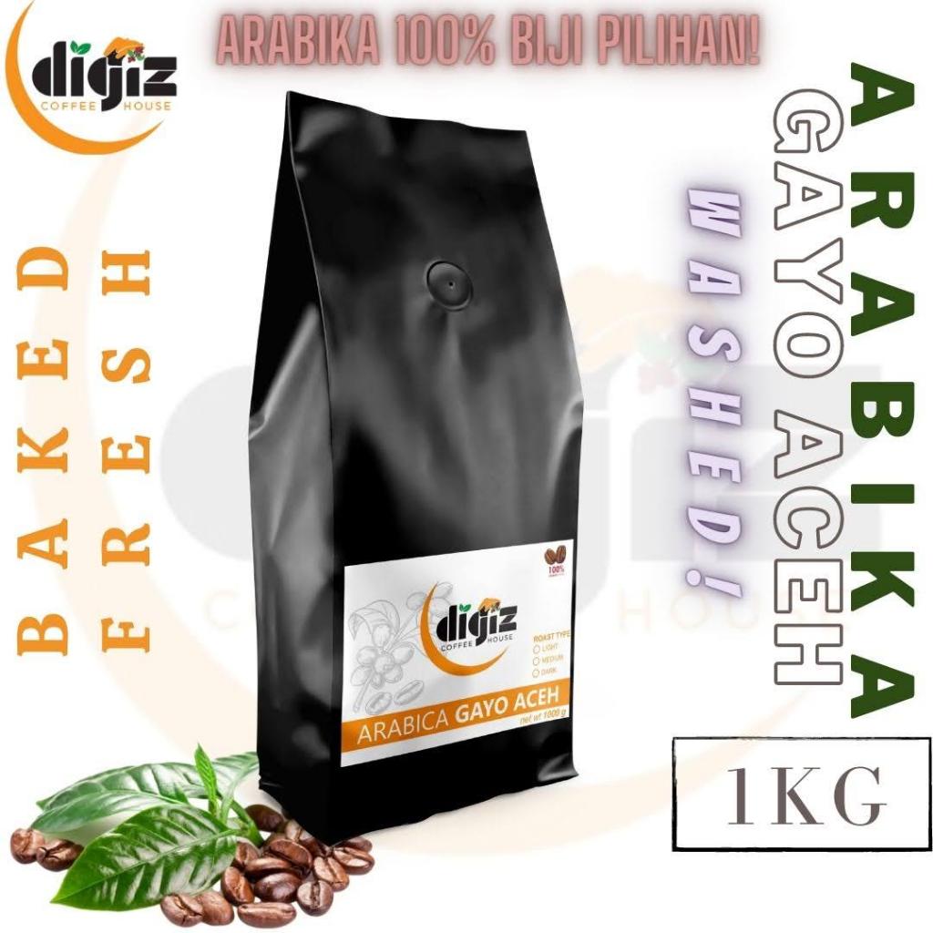 

Kopi Arabika Gayo Washed 1kg Single Origin Biji/Bubuk