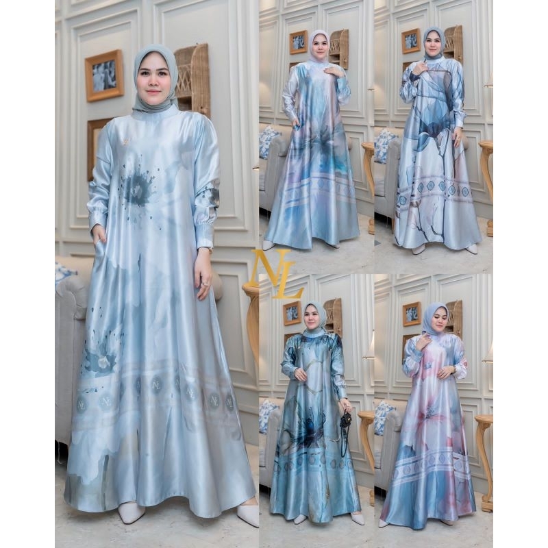 Kiyara Dress muslim by Nunulolo 020724