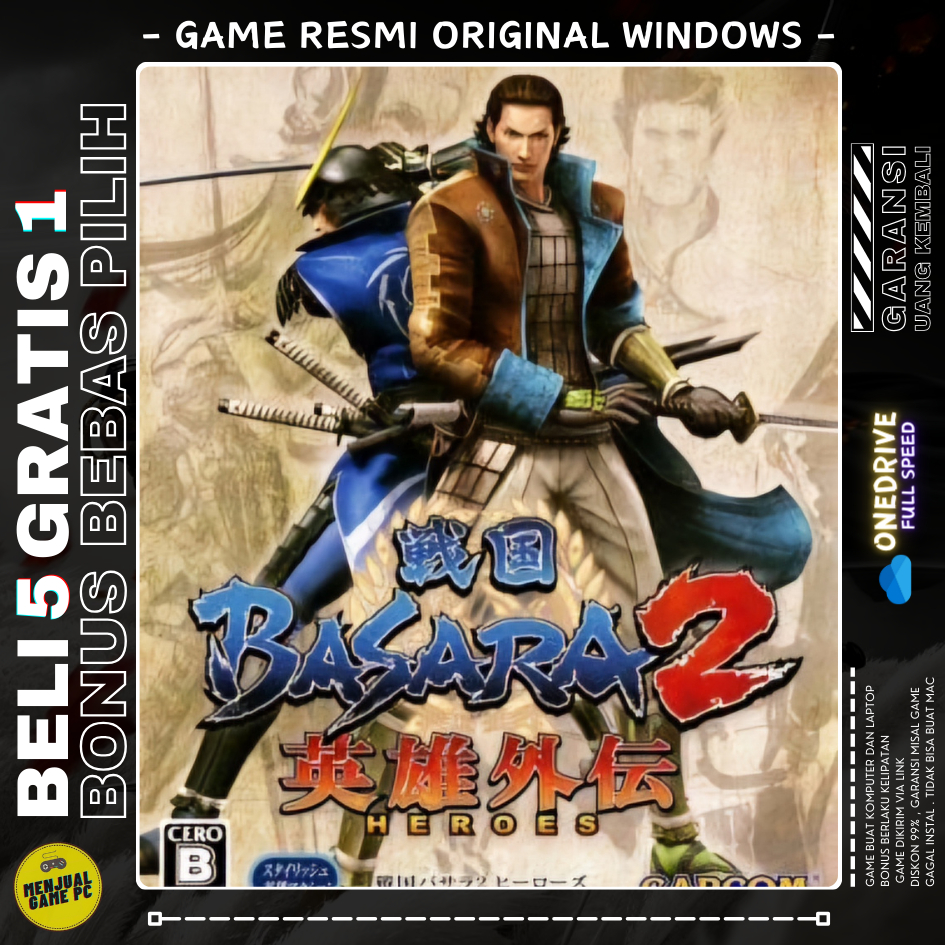SENGOKU BASARA 2 - GAME LAPTOP - GAME PC - GAME KOMPUTER - LINK DOWNLOAD - ORIGINAL WINDOWS