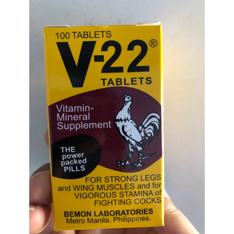 V-22 Bemon Tablets Vitamin-Minerals Ayam piliphins/bangkok V22 35tblets