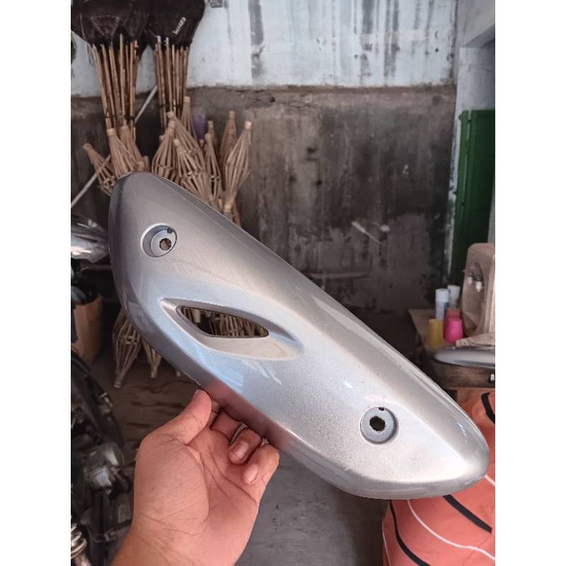 cover tutup knalpot honda scoopy new 2021 2024 ori