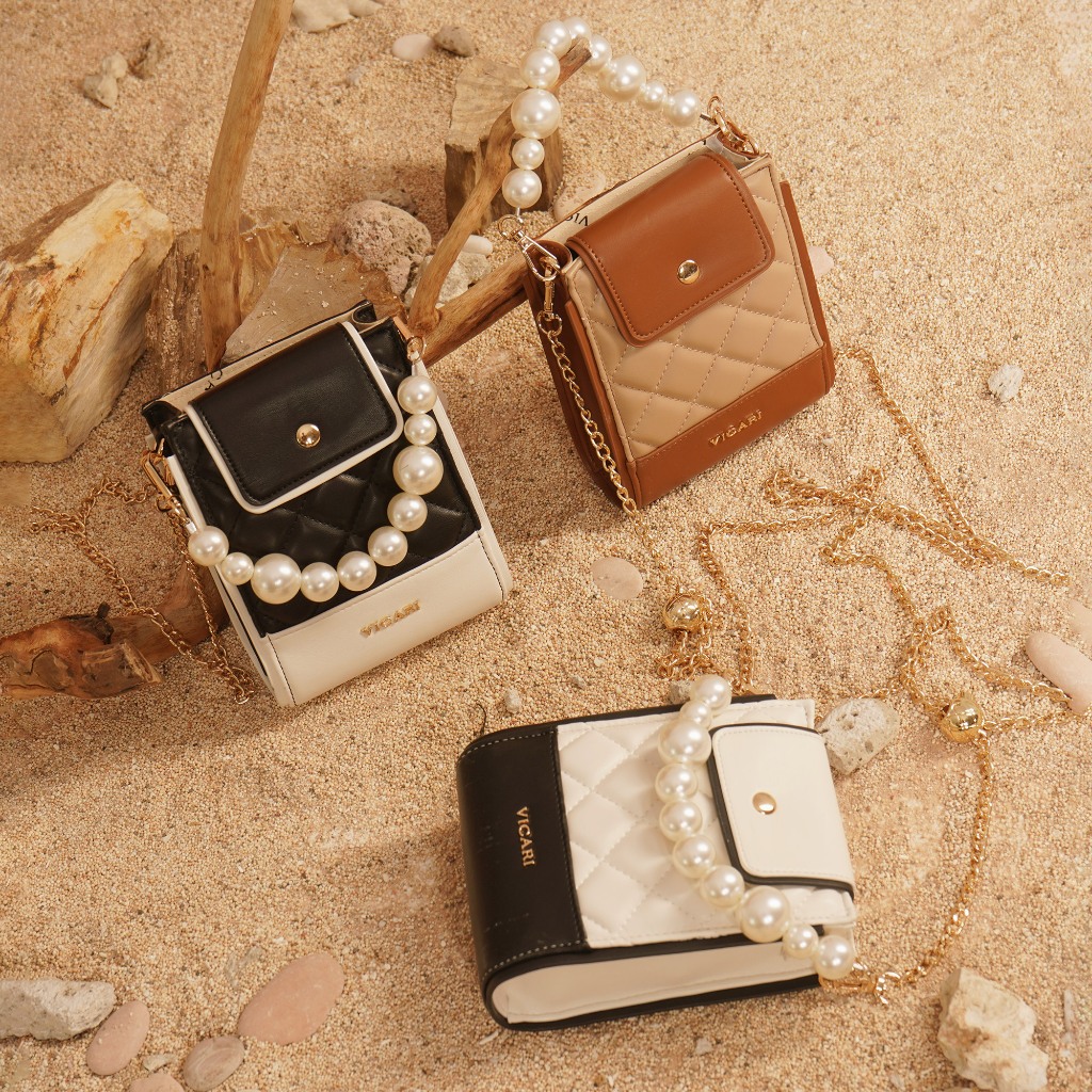 Vicari Tas Wanita Satchel Selempang Casual Kania - V4AB3008