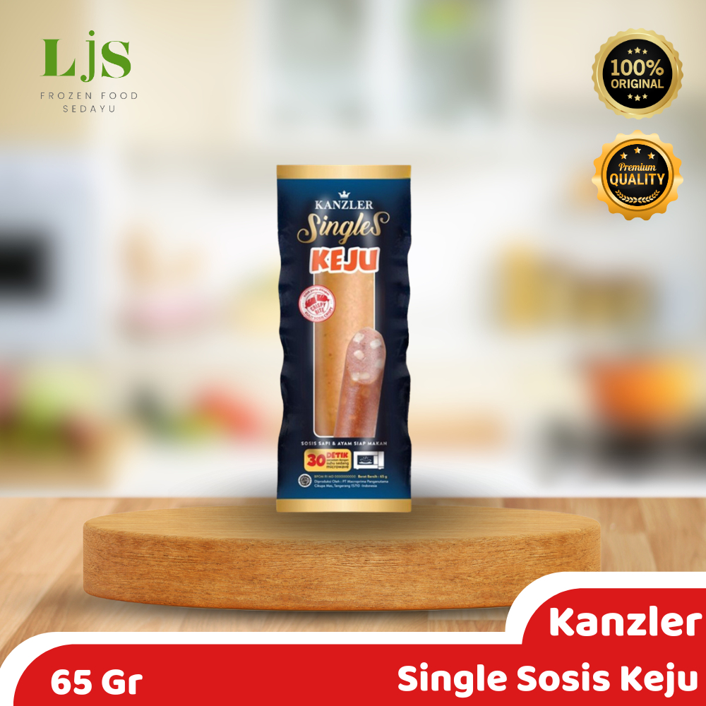 

Kanzler Single Sosis Keju 65gr